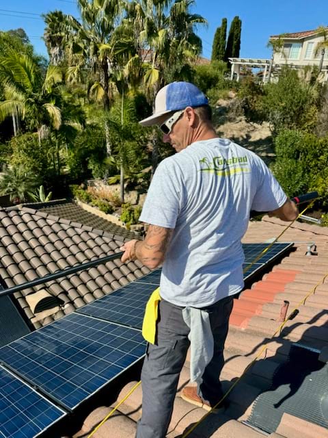 Solar Panel Cleaning, Allied Gardens