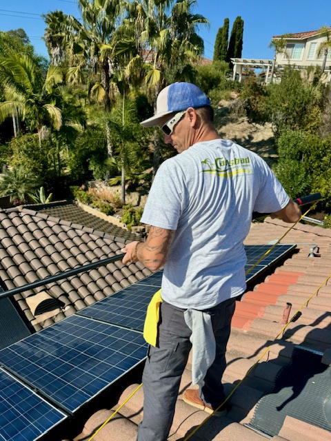Solar Panel Cleaning, Aviara